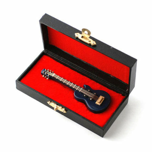 Blue gibson electric guitar - blue,