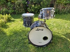 Ludwig Classic Maple Downbeat Drum Kit Black Oyster Pearl 90th Anniversary No 15