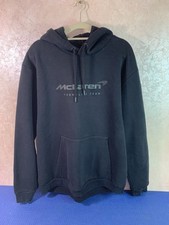 MCLAREN F1 TEAM CORE ESSENTIALS BLACK HOODIE SIZE 3XL UNISEX