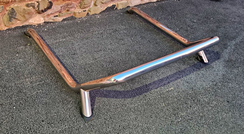 Amarok chrome roll bar - amarok, bar.