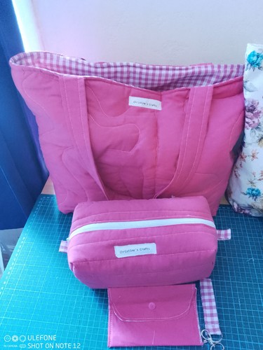 Quilted and lined handmade - quilted,