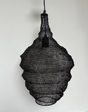 SOSTRENE GRENE Wire Mesh/Cage, Beehive Lampshade Pendant Ceiling Light, Black #2