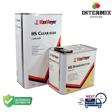 Max Meyer HS 0320 Clearcoat 5L & HS Fast Hardener 2730 Activator 2.5L, 7.5L Kit