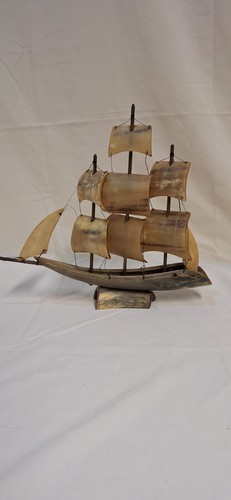 Vintage buffalo horn mast - 3,