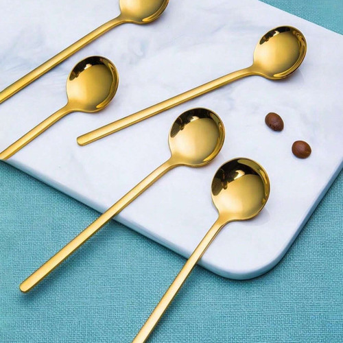 Long handle teaspoons tea - long,