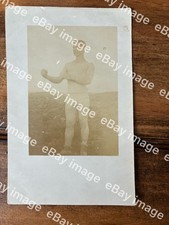 Postcard unknown boxing strong