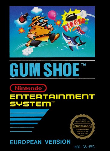 Gumshoe no box - gumshoe, nes)