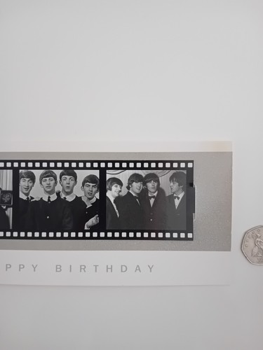 Beatles birthday card - beatles, uk