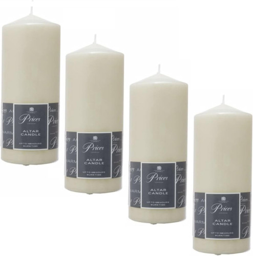 Prices ivory altar candle - x,
