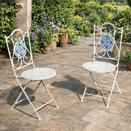 Mosaic pair chairs - mosaic,