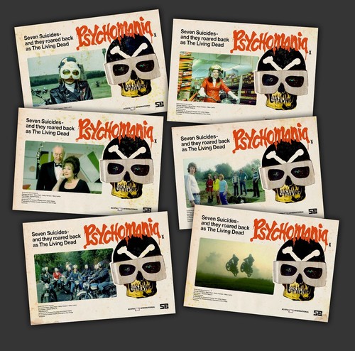 Psychomania lobby cards - cards, set