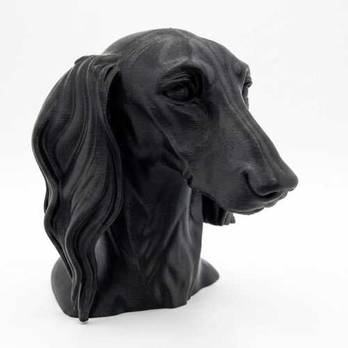 Saluki dog bust home decor - decor,