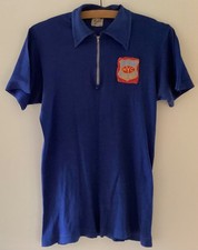 Rare Vintage 1940s/50s “BUKTA” Half Zip P.T. Sports/ Rugby/Football Shirt