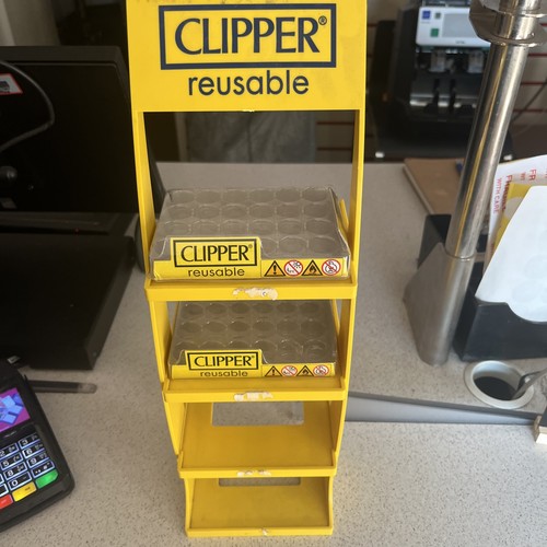 Clipper lighter display - lighter, stand