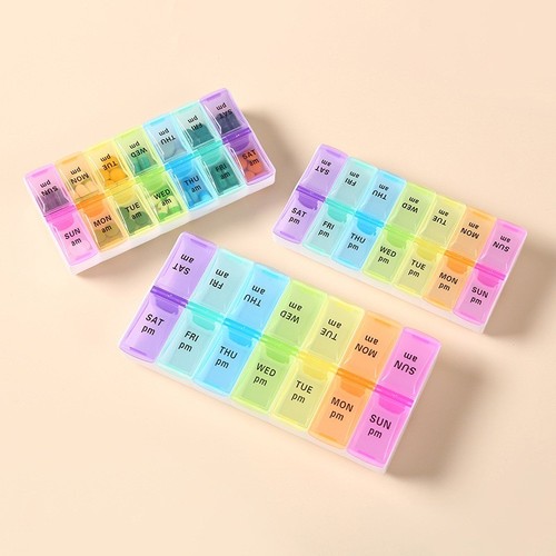 Pill box weekly day daily - pill,