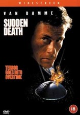 Sudden Death DVD (1999) Jean-Claude Van Damme, Hyams (DIR) cert 18 Amazing Value