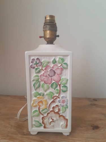 Vintage ceramic lamp - vintage,