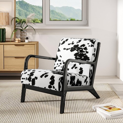 Black and white cow print - and,