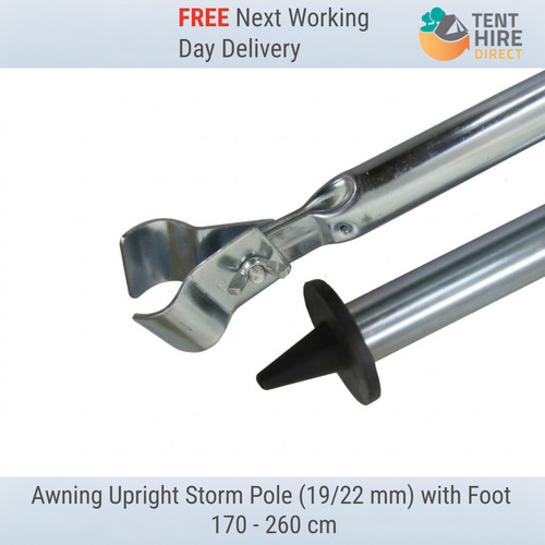 Upright storm poles - upright,