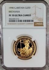 1998 Royal Mint UK Gold Proof