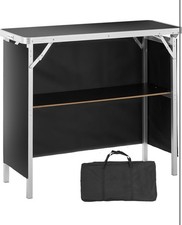 VEVOR Trade Show Display Podium Table Counter Stand 38.39"x15.16"x34.25" Folding