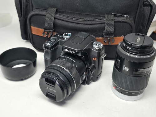 Sony alpha a100 2mp - sony,