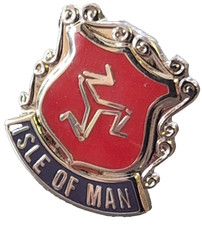 Isle of Man Small Pin Badge