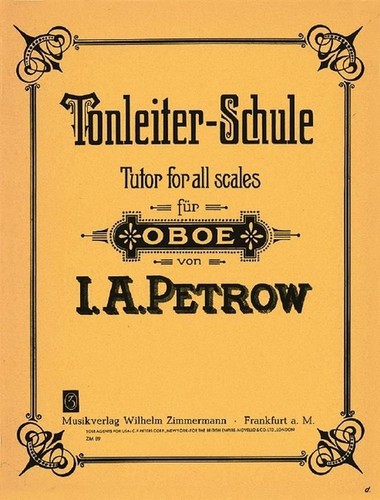 Tutor for all scales - , oboe