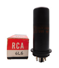 RCA 6L6 Metal Valve Tube NOS