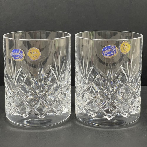 Bohemia crystal pair whisky - pair,