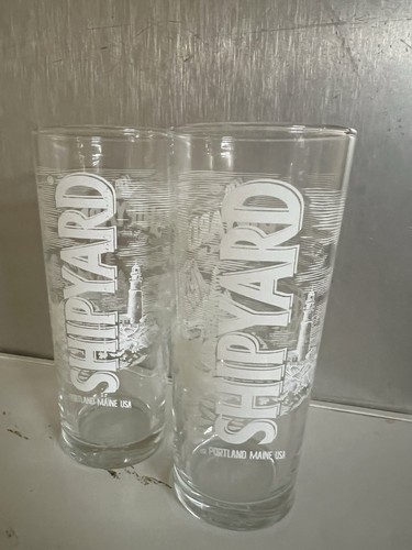 Shipyard pint glass - shipyard,
