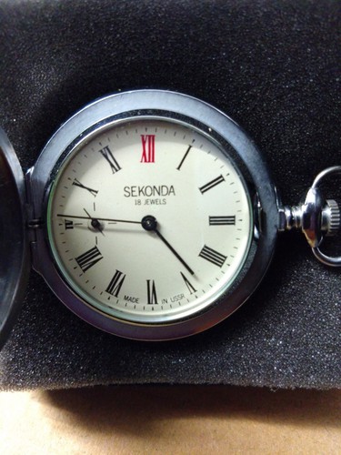 Sekonda vintage pocket watch - vintage,