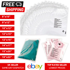 Garment Bags Clear Cellophane