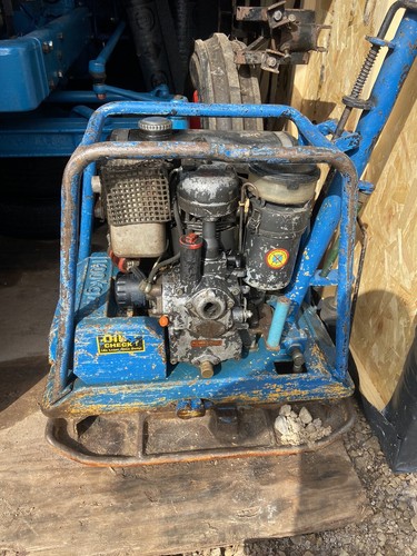 Diesel whacker plate