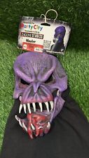 Party City Zagone Studios Mauler Latex Mask Hood NWT Adult Size Made in USA