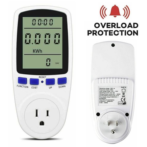 Lcd power meter - lcd, plug