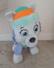 Paw Patrol Everest Plush Soft Toy Dog Husky Nickelodeon 12" - 13" / 30cm (W)