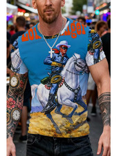  Vintage Style Western Cowboy