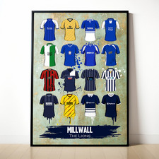 Millwall Painted Shirt A4