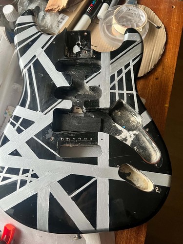Electric guitar project - guitar, (body