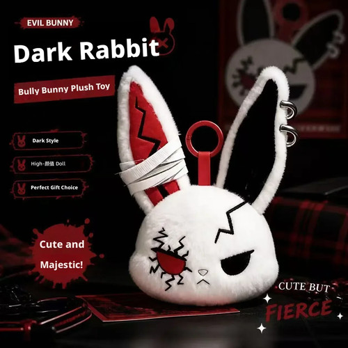Gothic bunny plush - bunny,