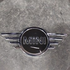 Genuine used MINI BONNET BADGE