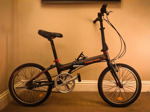 Forever adult folding bicycle