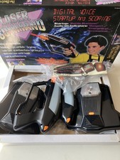 Laser Command Laser Tag Game Set tag - Vintage - tested and working - see video