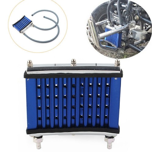 Blue oil cooler - oil,