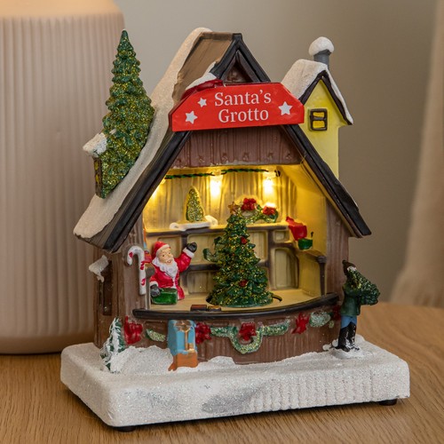 17cm light santa - up, santa's