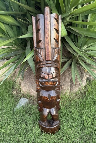 Hawaiian lono tiki - lono, half