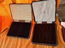 6 Mappin Webb Antique Cutlery Boxes Empty