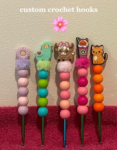 Custom handmade crochet hooks - handmade,