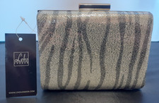 leko london bag Silver Clutch